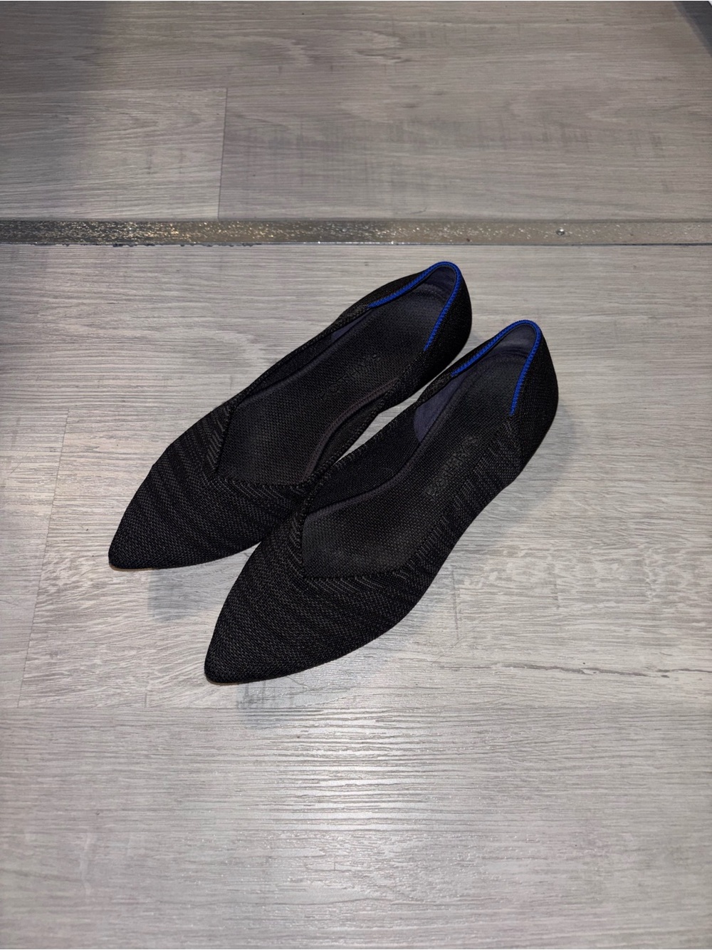 Rothy’s The Point Heathered Black